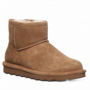 Bearpaw Alyssa Wide Støvler Dame Brune | KLR9131TU