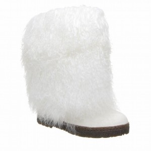 Bearpaw Boetis Støvler Dame Hvite | PQX7428UR