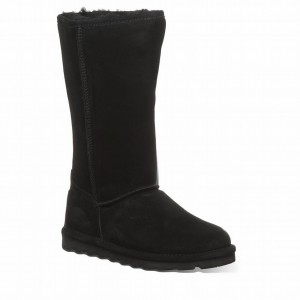 Bearpaw Elle Tall Støvler Dame Svarte | QWO6129CA