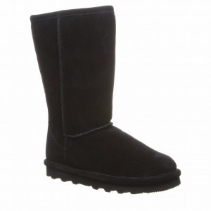 Bearpaw Elle Tall Youth Støvler Barn Svarte | RXI3497LX