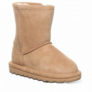 Bearpaw Elle Toddler Zipper Støvler Barn Brune | EST5451RK