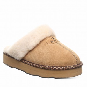 Bearpaw Loki Platform Lo Deco Tøfler Dame Brune | QYB1949EY