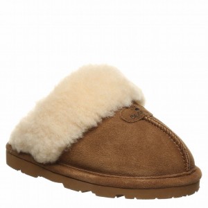 Bearpaw Loki Youth Tøfler Barn Brune | ZIU764DC