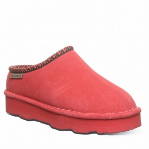 Bearpaw Martis Tøfler Dame Rød | IRC74MD