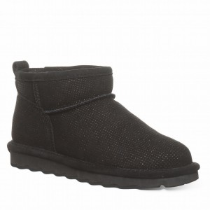 Bearpaw Shorty Exotic Støvler Dame Svarte | FXW5935SJ