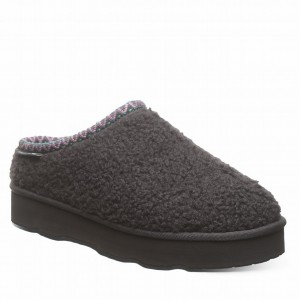 Bearpaw Snuggle Martis Tøfler Dame Svarte | JSL5949GM