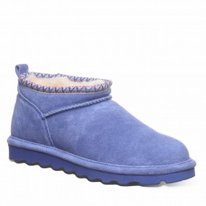 Bearpaw Super Shorty Deco Støvler Dame Blå | BMY1986TU