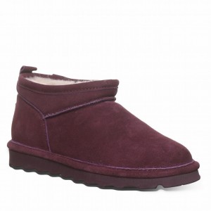 Bearpaw Super Shorty Snøstøvler Dame Lilla | JLO4837PR