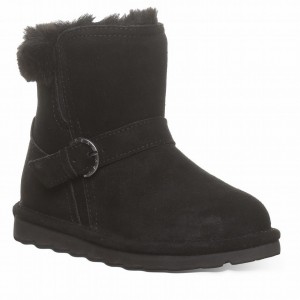 Bearpaw Tallula Youth Støvler Barn Svarte | AYH2056XY