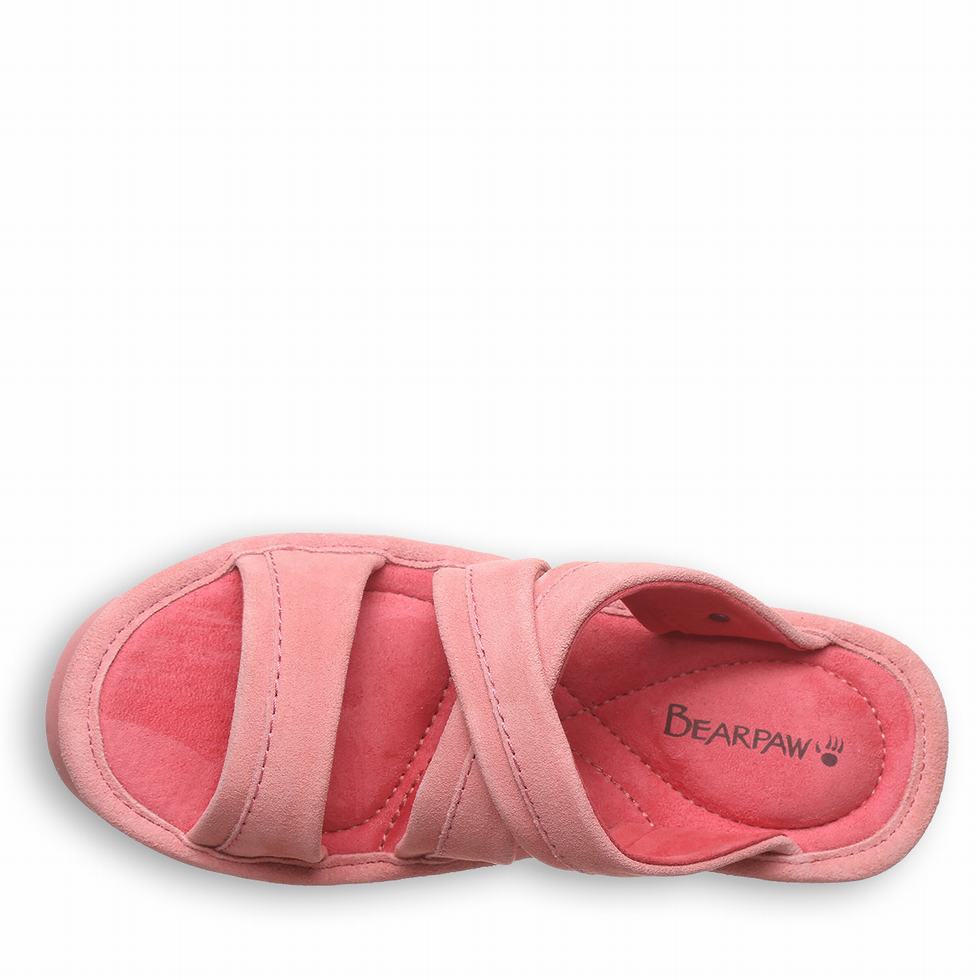 Bearpaw Altitude Sandaler Dame Rosa | QUM2149IW