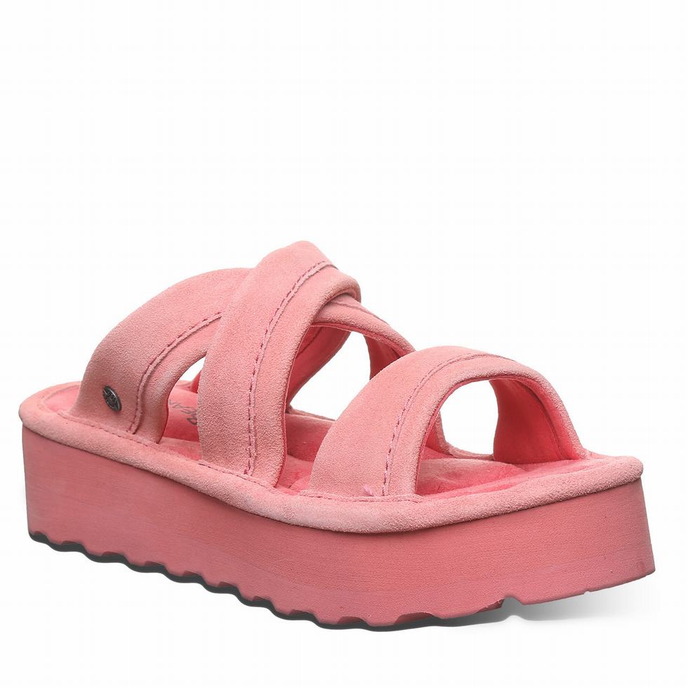 Bearpaw Altitude Sandaler Dame Rosa | QUM2149IW