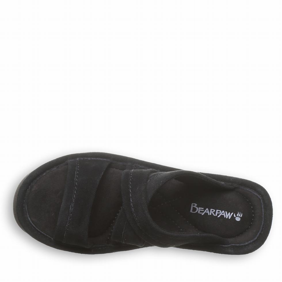 Bearpaw Altitude Sandaler Dame Svarte | ZEB4661LY