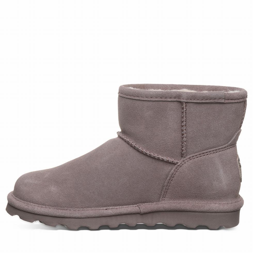 Bearpaw Alyssa Wide Støvler Dame Grå | KJG7085QZ