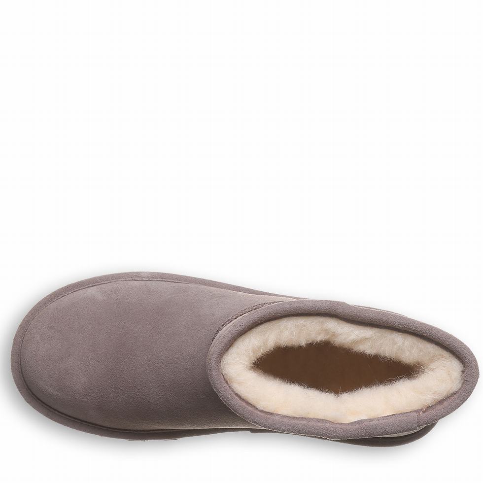 Bearpaw Alyssa Wide Støvler Dame Grå | KJG7085QZ