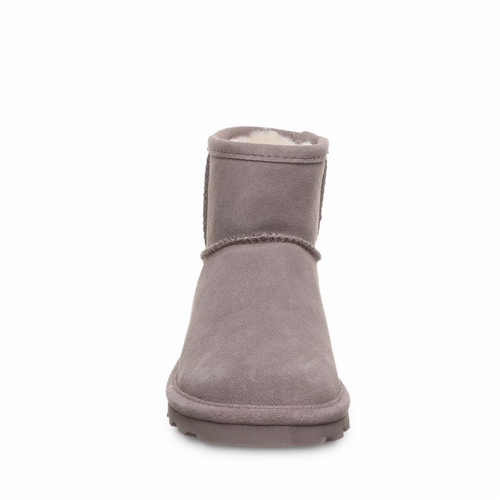 Bearpaw Alyssa Wide Støvler Dame Grå | KJG7085QZ