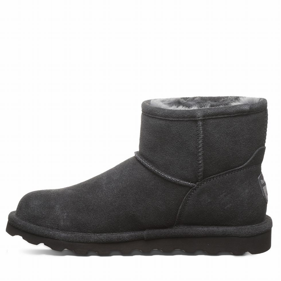 Bearpaw Alyssa Wide Støvler Dame Gray | HBA245DE