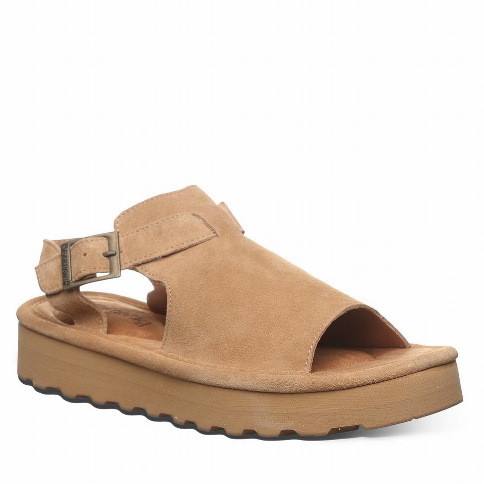 Bearpaw Ascend Sandaler Dame Brune | EFP2453GL