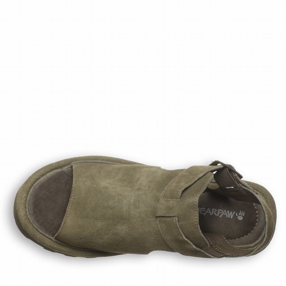 Bearpaw Ascend Sandaler Dame Grønn | GZW2641SL