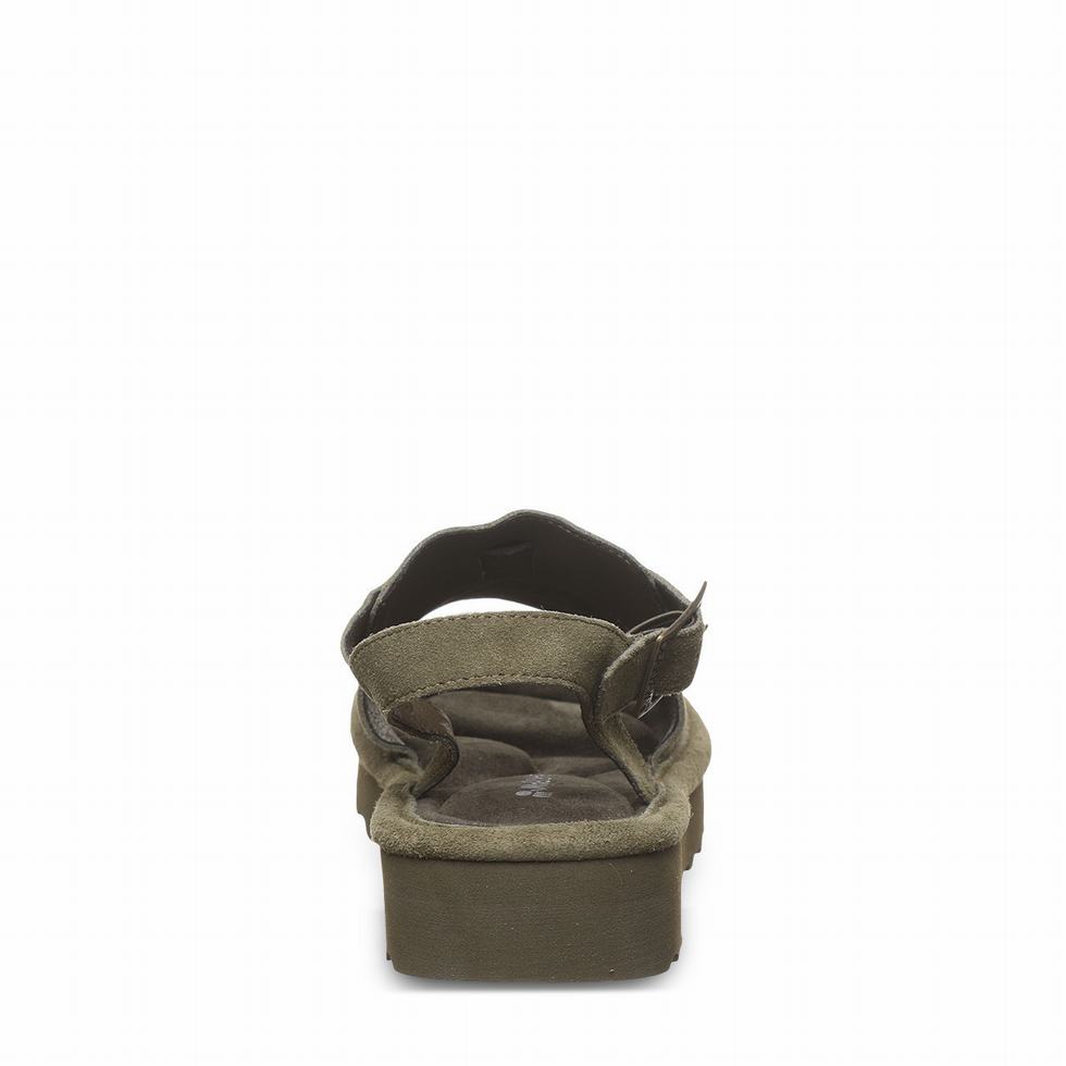 Bearpaw Ascend Sandaler Dame Grønn | GZW2641SL