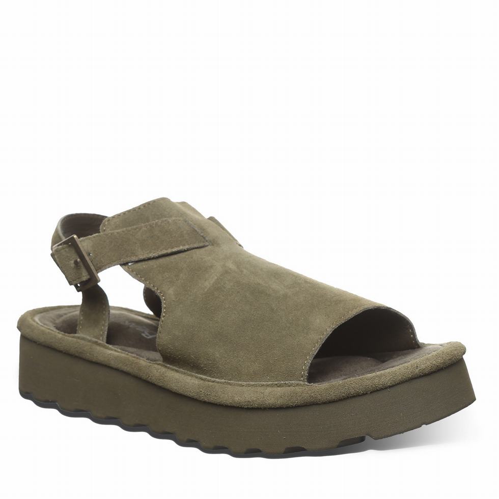 Bearpaw Ascend Sandaler Dame Grønn | GZW2641SL