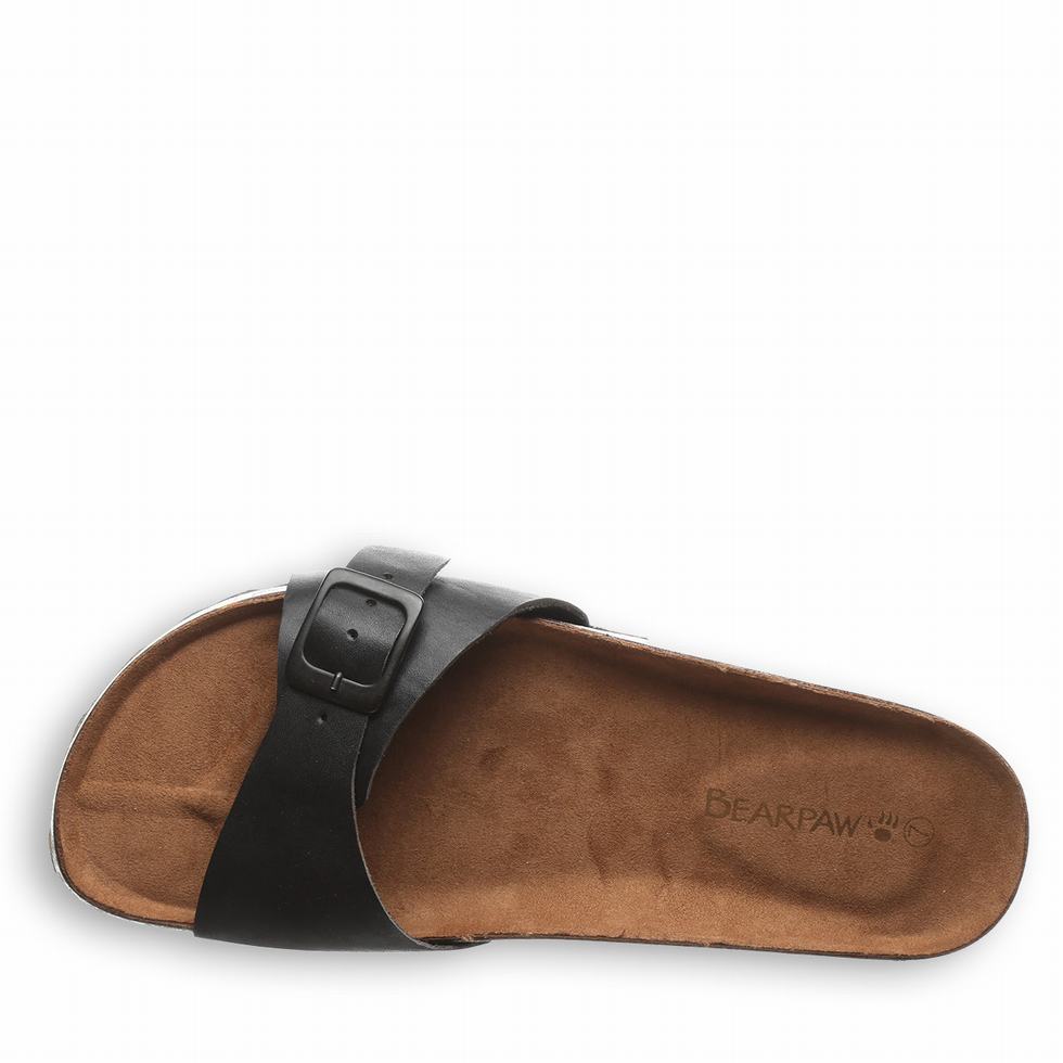 Bearpaw Ava Sandaler Dame Svarte | DMX489RV