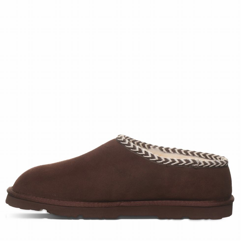 Bearpaw Beau Tøfler Herre Brune | RQA7860NN