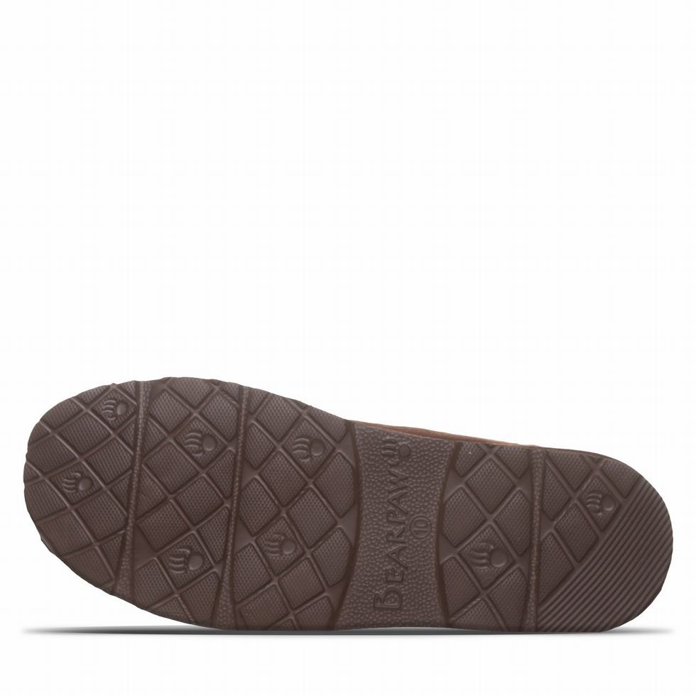 Bearpaw Beau Tøfler Herre Brune | RQA7860NN