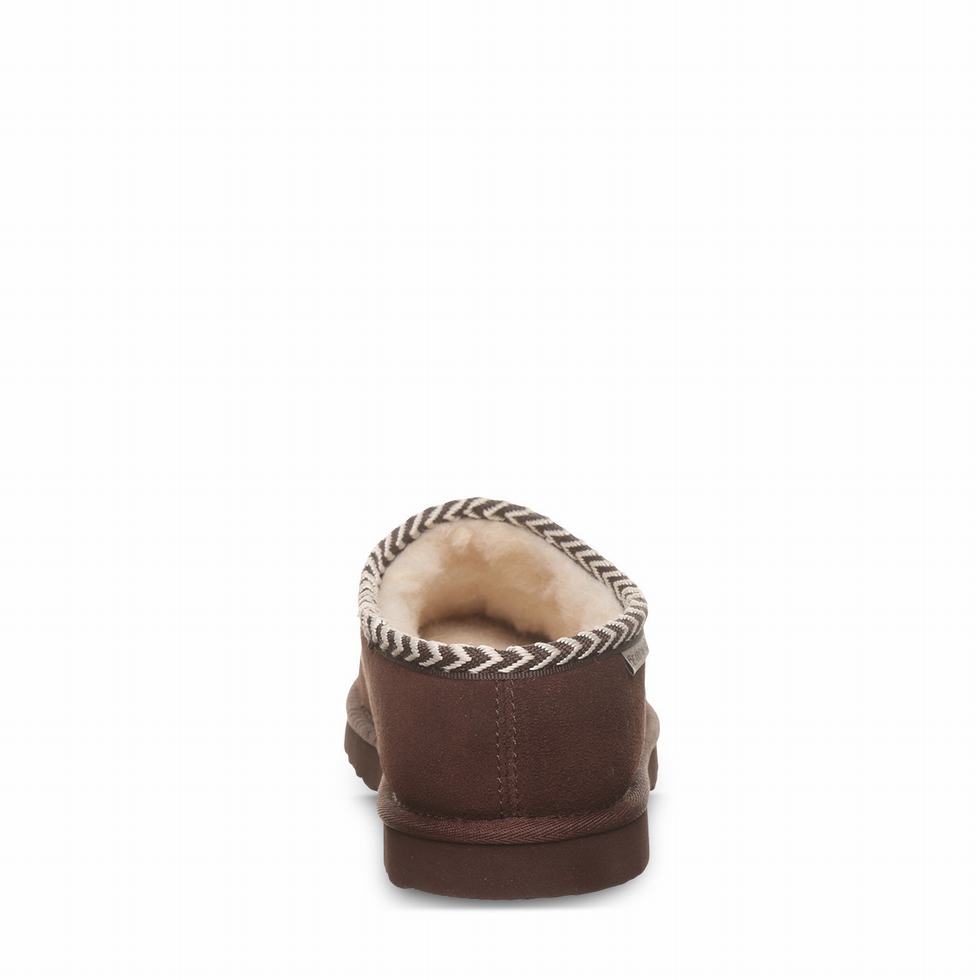 Bearpaw Beau Tøfler Herre Brune | RQA7860NN