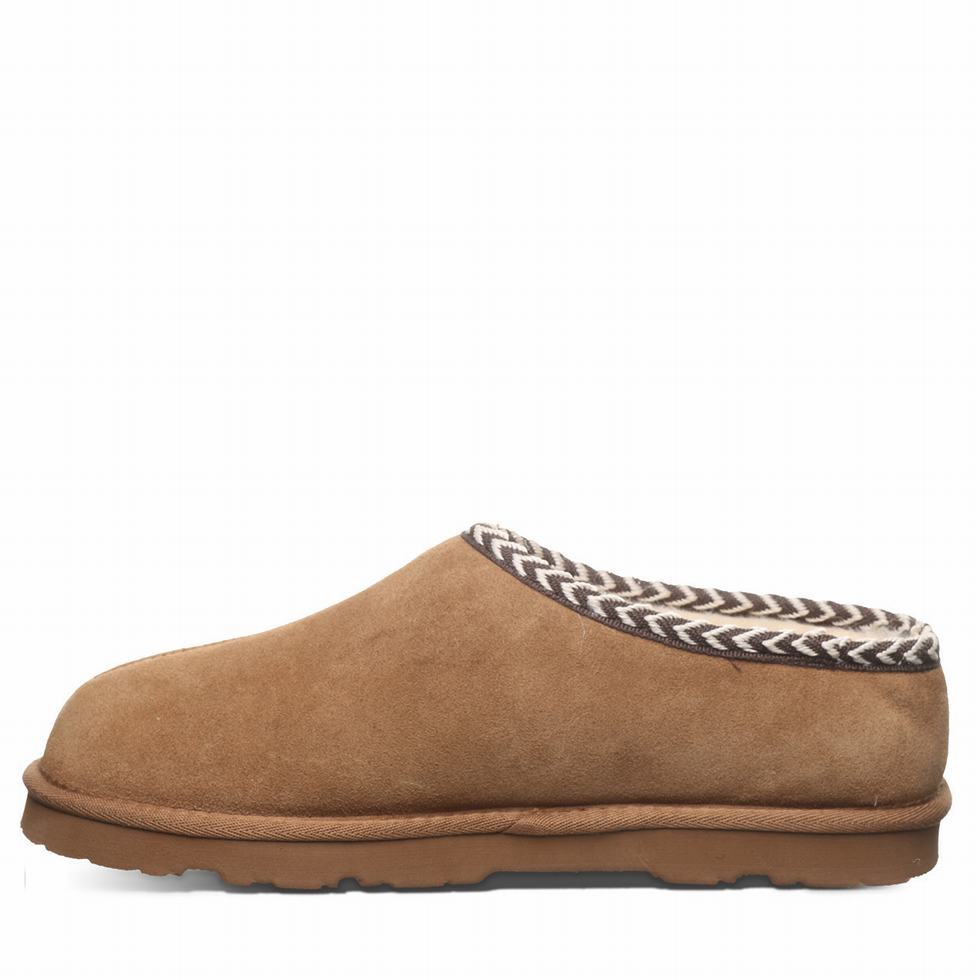 Bearpaw Beau Tøfler Herre Brune | TZR2018WH