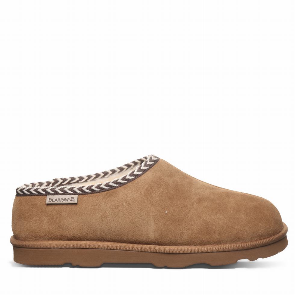 Bearpaw Beau Tøfler Herre Brune | TZR2018WH