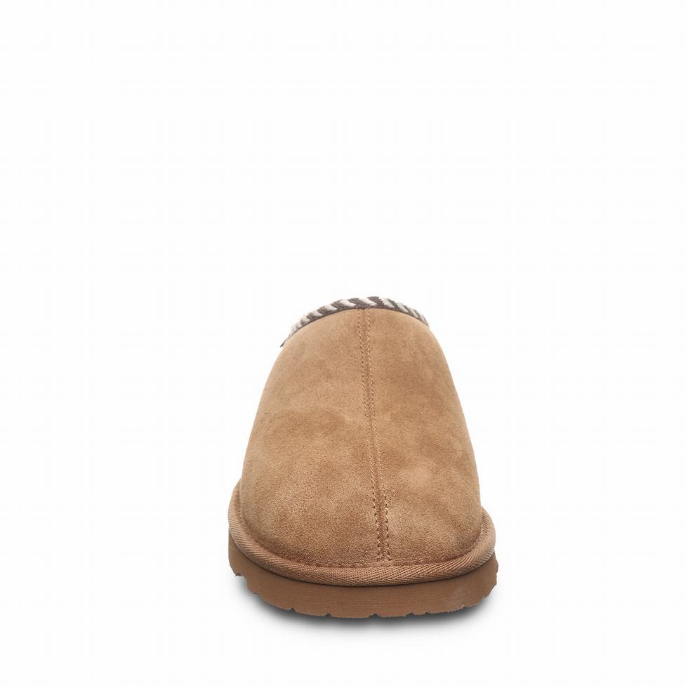 Bearpaw Beau Tøfler Herre Brune | TZR2018WH