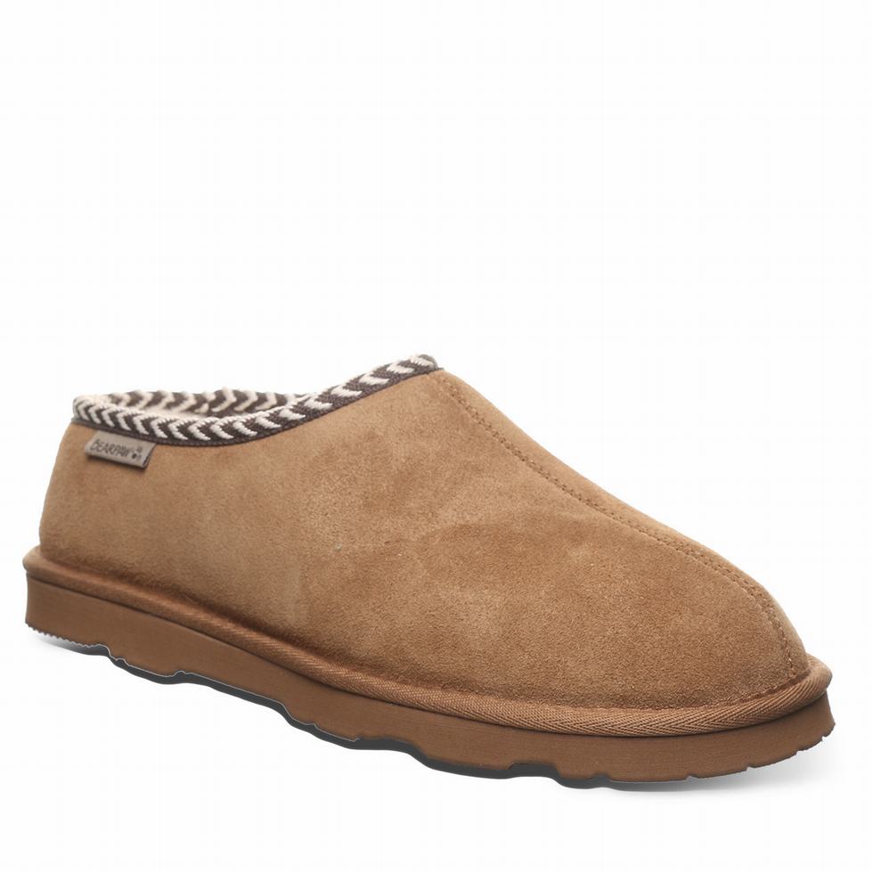 Bearpaw Beau Tøfler Herre Brune | TZR2018WH