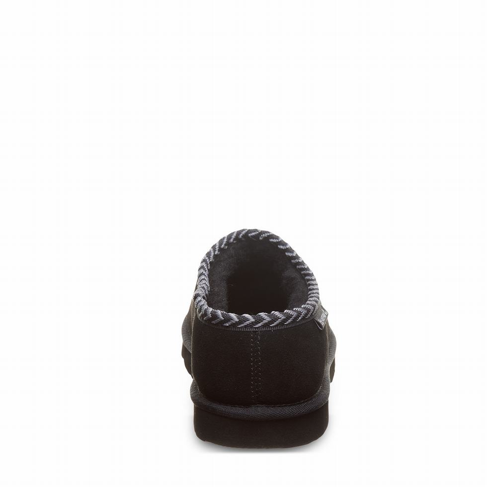 Bearpaw Beau Tøfler Herre Svarte | FQM2360QW