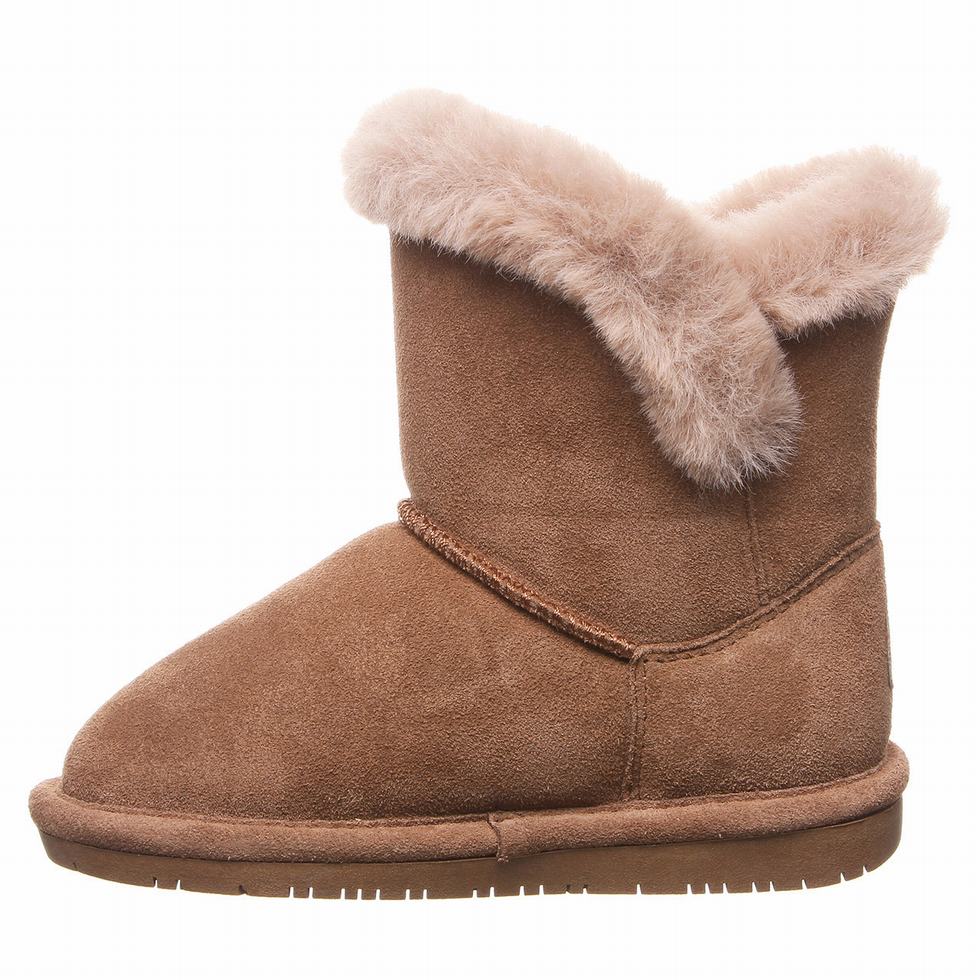 Bearpaw Betsey Youth Støvler Barn Brune | FOJ6149LD