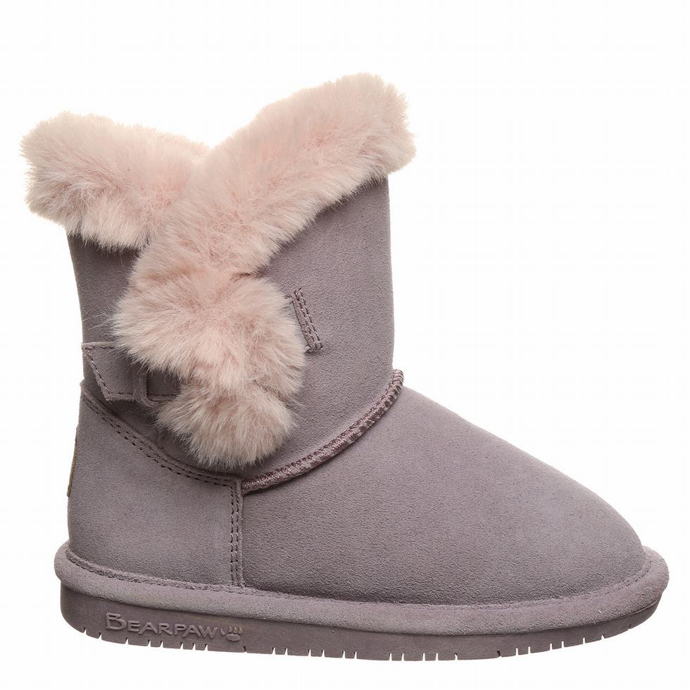 Bearpaw Betsey Youth Støvler Barn Rosa | ICU2383JJ