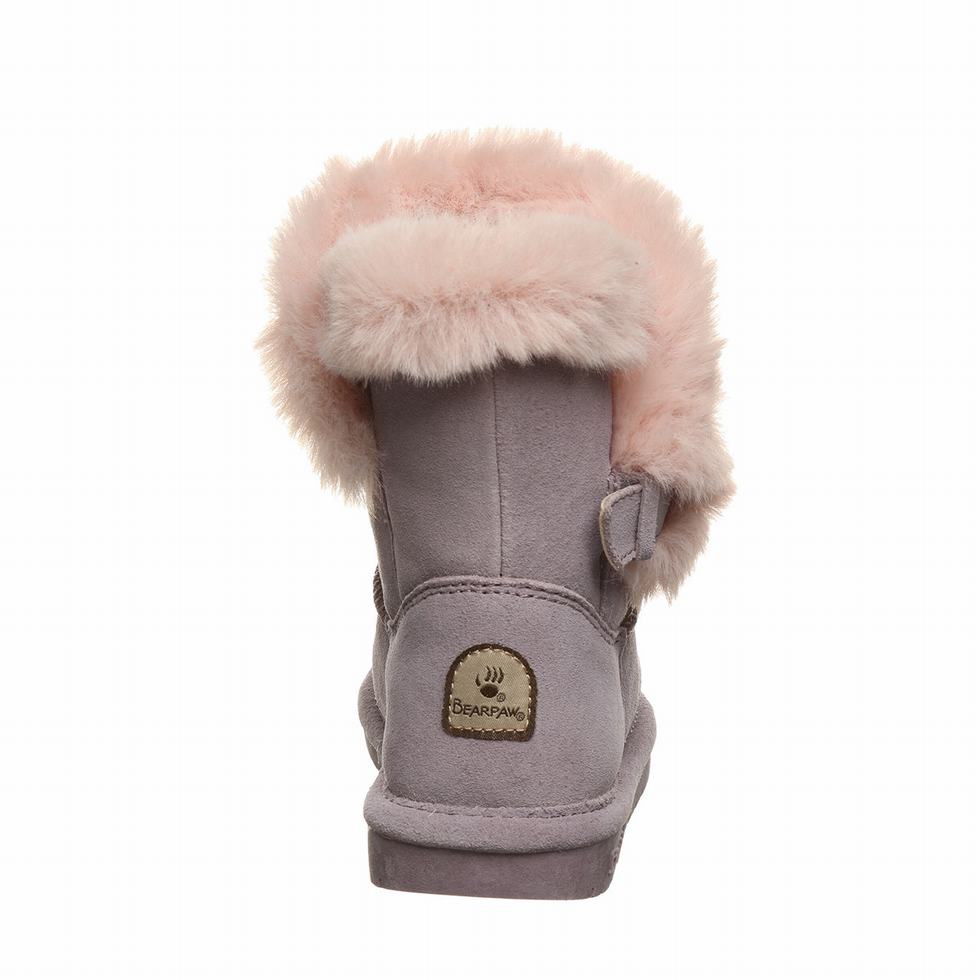 Bearpaw Betsey Youth Støvler Barn Rosa | ICU2383JJ