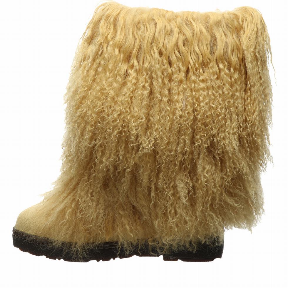 Bearpaw Boetis Støvler Dame Gul | OHD290PK