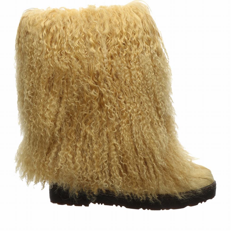 Bearpaw Boetis Støvler Dame Gul | OHD290PK