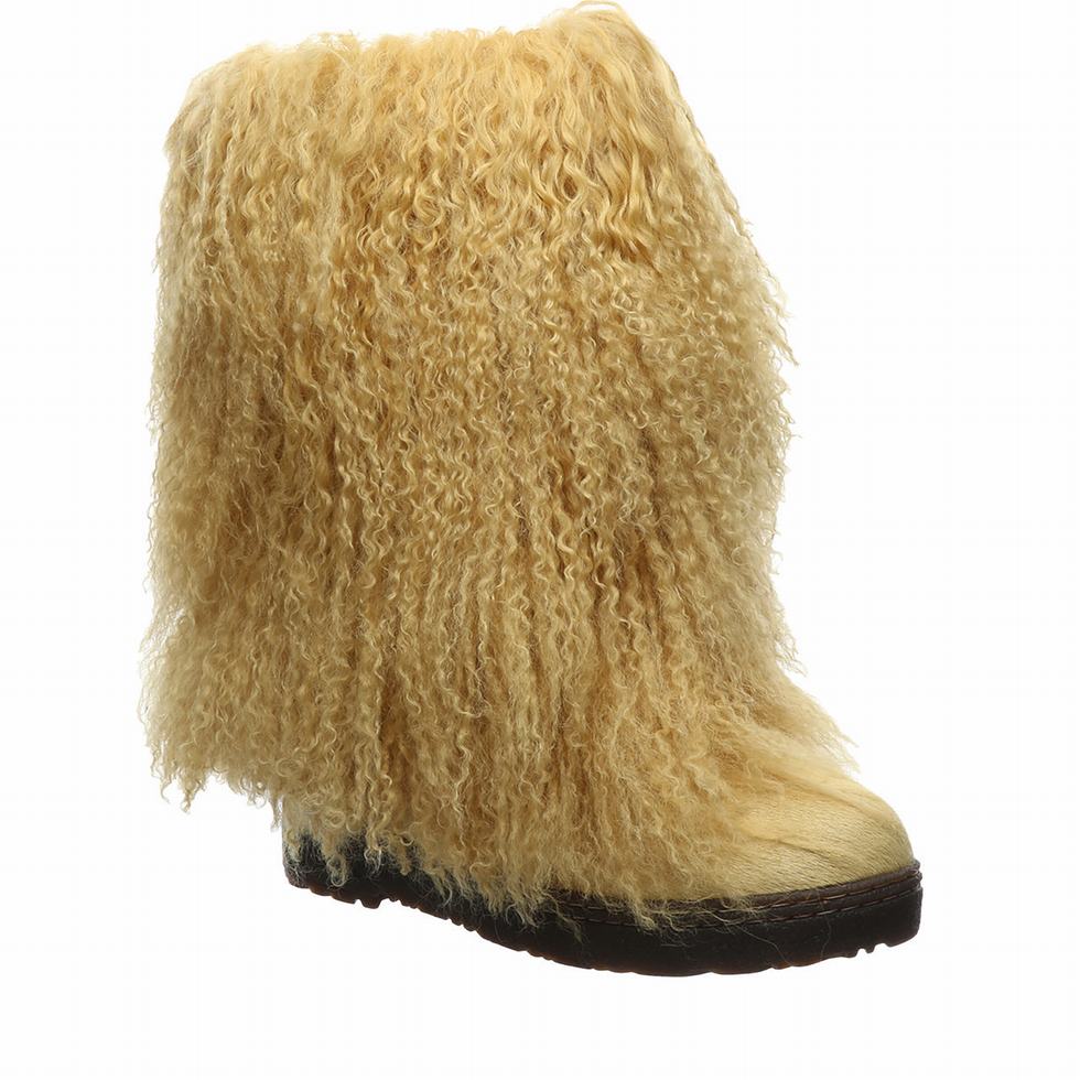 Bearpaw Boetis Støvler Dame Gul | OHD290PK