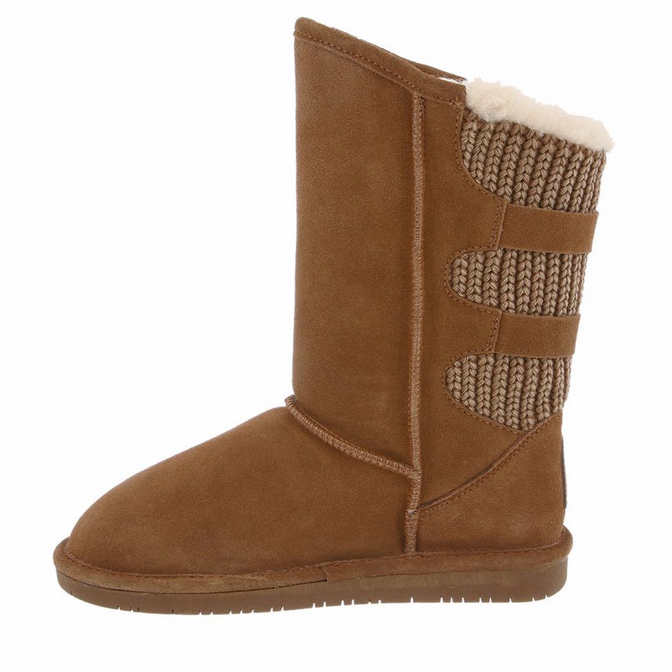 Bearpaw Boshie Høye Støvletter Dame Brune | HTA9553SM