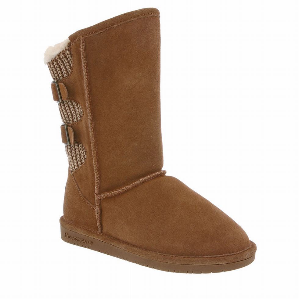 Bearpaw Boshie Høye Støvletter Dame Brune | HTA9553SM