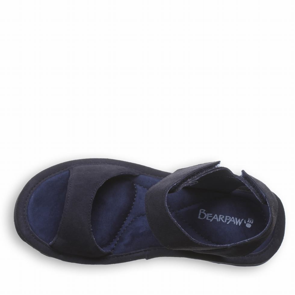 Bearpaw Crest Sandaler Dame Blå | NXL2426QX