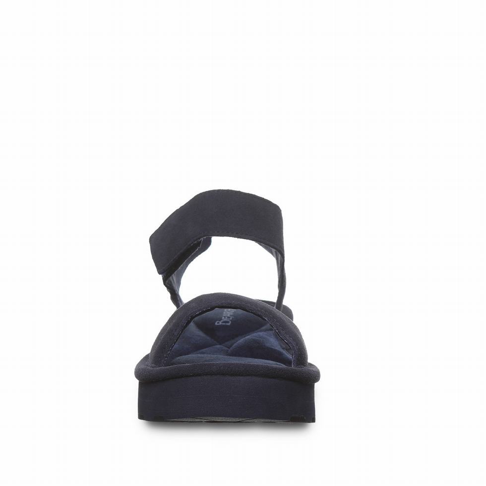 Bearpaw Crest Sandaler Dame Blå | NXL2426QX