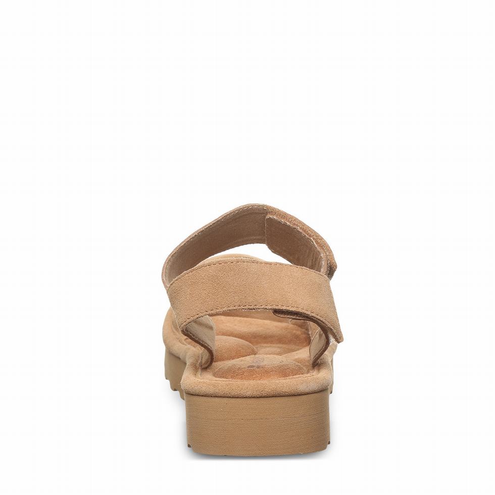 Bearpaw Crest Sandaler Dame Brune | MEW847TF