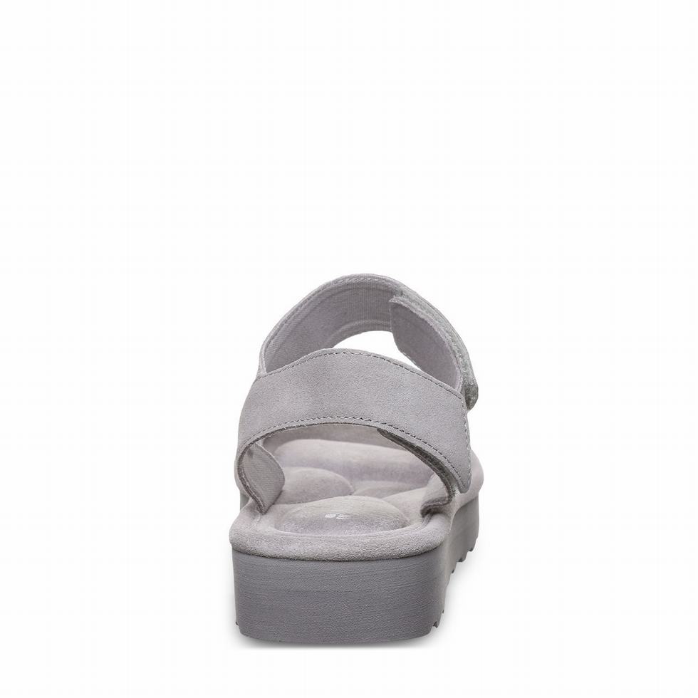 Bearpaw Crest Sandaler Dame Grå | MQH826DG