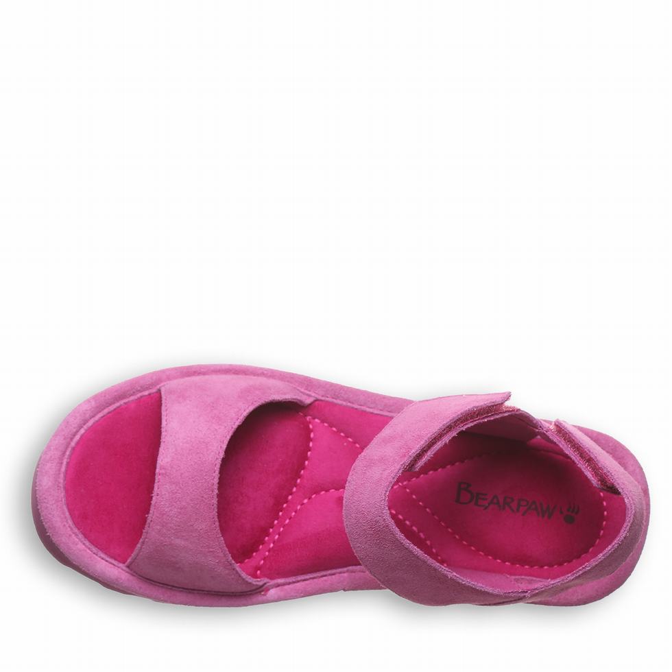 Bearpaw Crest Sandaler Dame Lilla | GCJ1027ZU