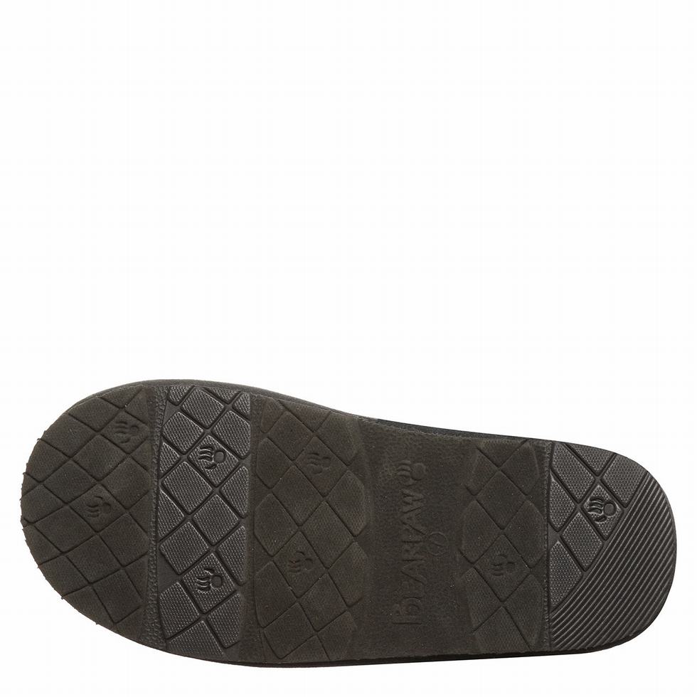 Bearpaw Effie Tøfler Dame Svarte | DOJ4259BK