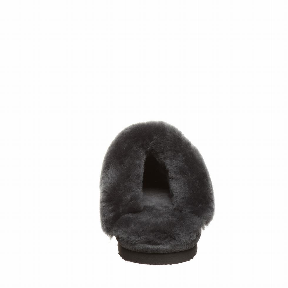 Bearpaw Effie Tøfler Dame Svarte | DOJ4259BK