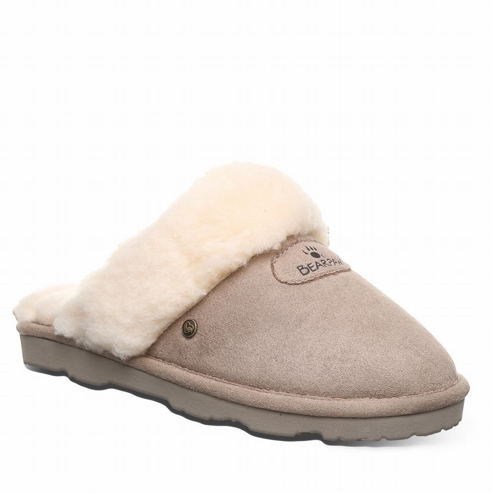 Bearpaw Effie Vegan Tøfler Dame Brune | LNN8968AE