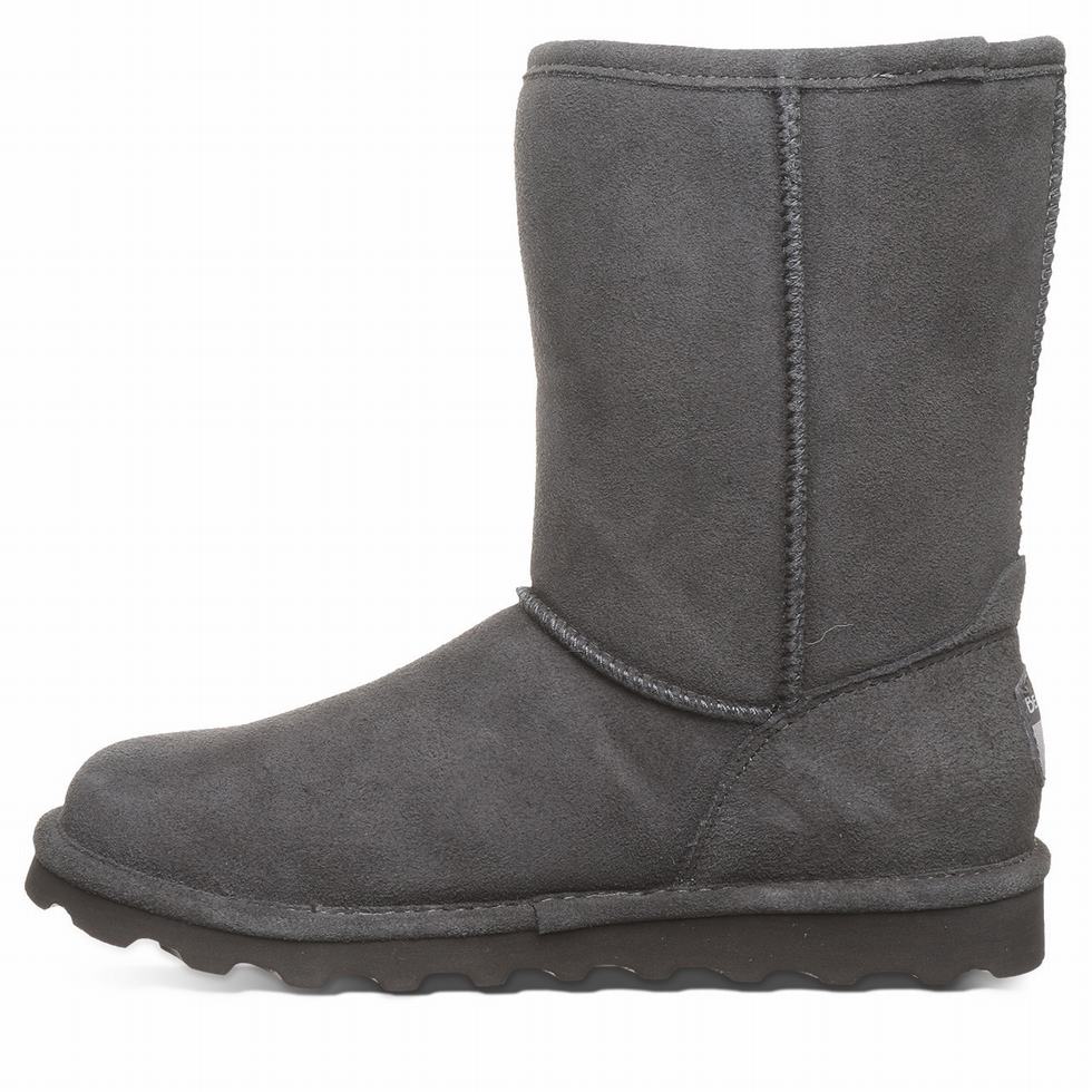 Bearpaw Elle Short Støvler Dame Grå | XDT9126QL